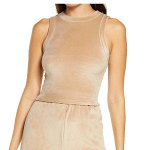 SKIMS Velour Crewneck Tank